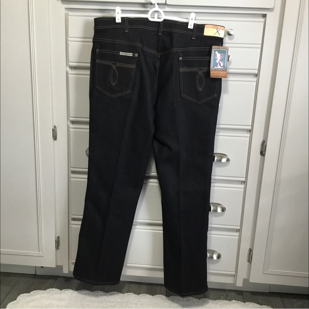 NWT 80s DeadStock Levi Action Casuals Jeans 42X30